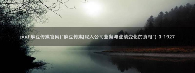 麻豆影视传媒官网入
