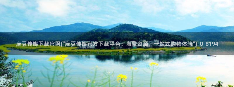 麻豆传媒官网公司