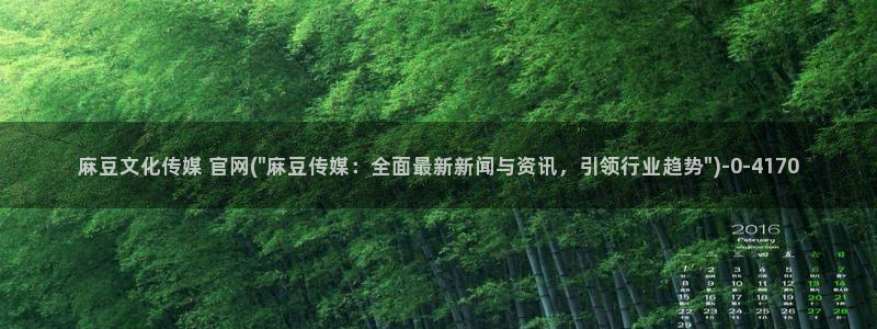 麻豆传媒印话官网：麻豆文化传媒 官网(\